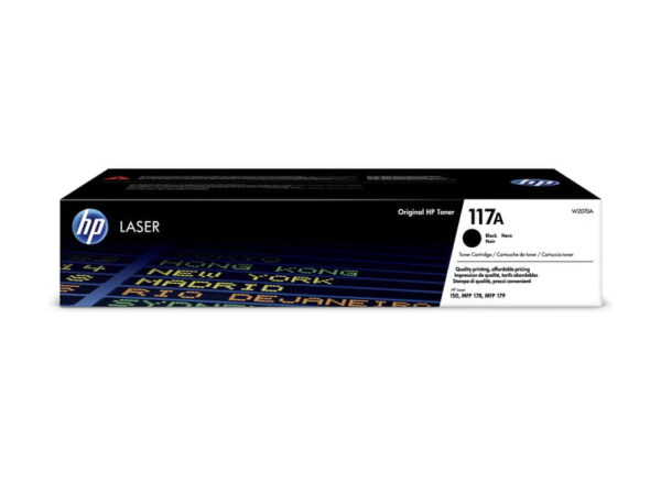 HP 117A Black Original Laser Toner Cartridge-W2070A