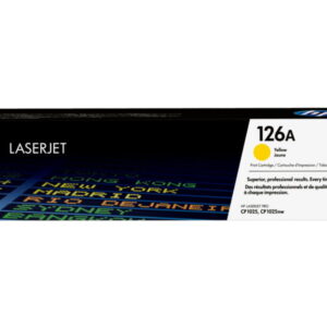 HP 126A Yellow Original LaserJet Toner Cartridge, CE312A