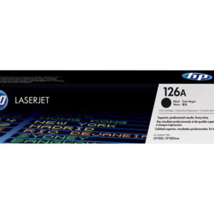 HP 126A Black Original LaserJet Toner Cartridge, CE310A