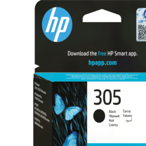 HP 305 Black Original Ink Cartridge (3YM61AE)