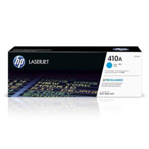 HP 410A Cyan Original LaserJet Toner Cartridge, CF411A