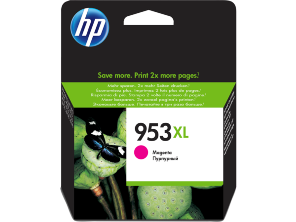 Hp 953XL High Yield Ink Cartridge, Magenta - F6U17Ae