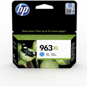 HP 963XL High Yield Cyan Original Ink Cartridge (3JA27AE)