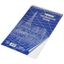 Short Hand Note Book Top Spiral ( scribbling pad)