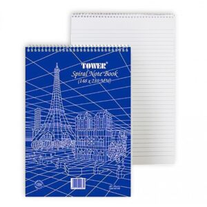 Writing Note Pad A4 Top Spiral