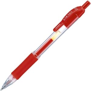 Pen - Zebra Sarasa Clip Gel Ink 0.5mm Red 1 Pc