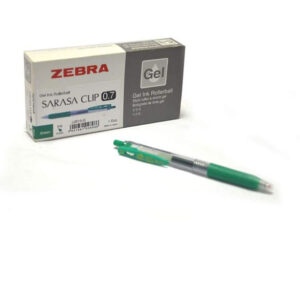 Pen - Zebra Sarasa Clip Gel Ink 0.7mm Green 1 Pc