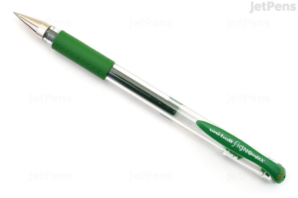 Pen Uni-Ball 151 Signo DX Tip 0.7mm Gel Rollerball 1pc Green