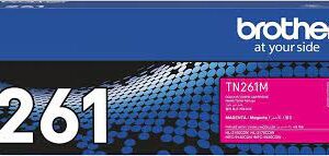 Brother TN261M Toner Cartridge, Magenta -  ~1400 Pages