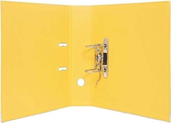 Box File Pvc Fully Scape Yellow Color 3 inch 8 Cm