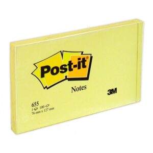 Sticky Note Pad & Post it 3x5CM  1 PC  ( 3M Brand ) No.635