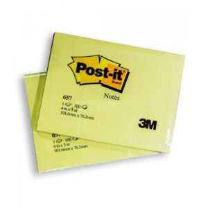 Sticky Note Pad & Post it 3x4CM  12 PCS  ( 3M Brand ) No.657