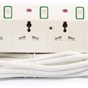 Power Extension Terminator 5 way Universal Power Extension Socket, 3M