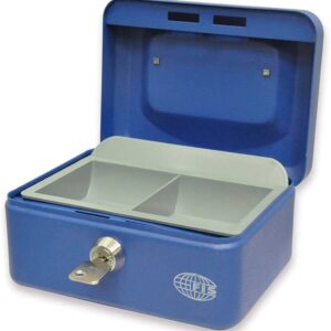 Cash Box steel 6 inch with key Lock