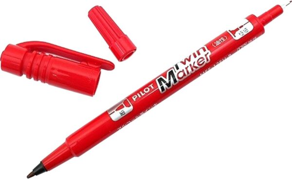 Twin Marker Pilot Red Color