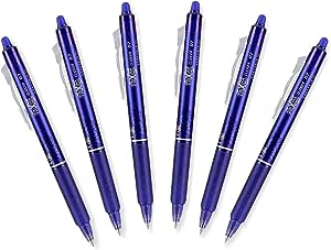Pilot FriXion Clicker Retractable Erasable Gel Pens,  Blue, 1 Pc