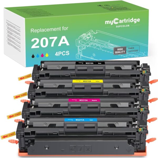Compactable Toner 207A Cyan Color