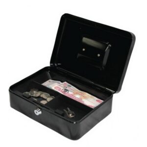 Cash Box steel 8 inch with key Lock