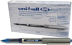 Pen-Uni-ball 157 Eye Fine Rollerball  Blue Gel Ink, 0.7mm  1pc