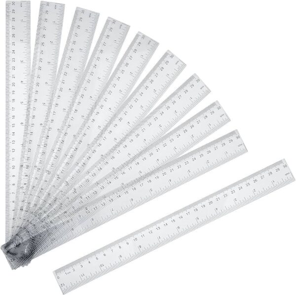 Plastic Ruler 30 Cm