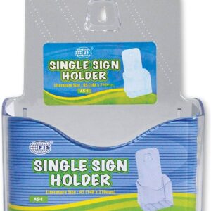 Acrylic Sign Holders-A5 Size Single Layer, Transparent