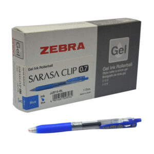 Pen - Zebra Sarasa Clip Gel Ink  0.7mm Blue 10 Pcs