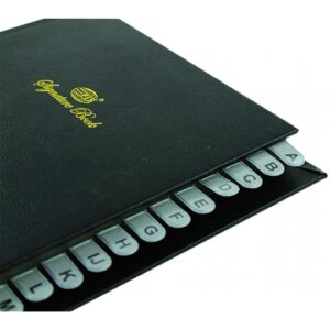 Cheque Signature Folder A-Z