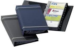 Business Card File Durable Visifix A5 Size 200 CARD