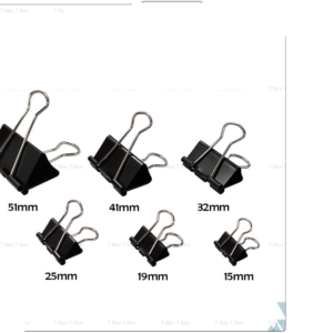 Binder Clip 25mm / 12 pcs