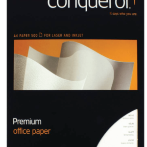 Conqueror Cream Color Paper, 500 Sheets, 100 GSM, A4 Size,