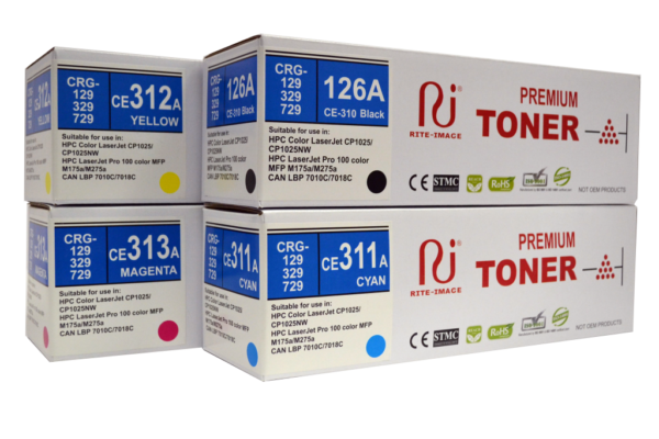 Compactable Toner CE312 Magenta  126A