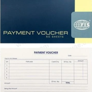 Payment Voucher Book in 50 Sheets