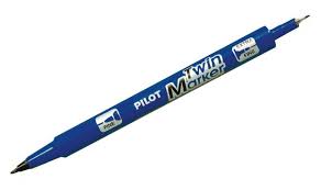 Twin Marker Pilot Blue Color