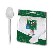 Plastic Spoon Disposable 50 Pcs