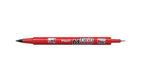 Pilot Twin Marker Red  1 Pc
