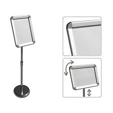 Display Board A3 Size Poster Frame Lift Display with Stand