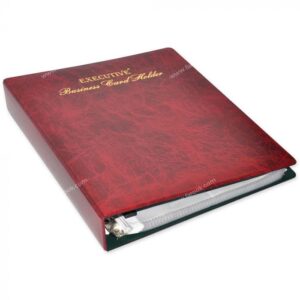 Business Card Executive Holder A4 (400 Cards) with A-Z Index