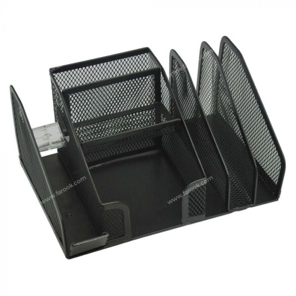 Pen Holder and Metal Desk Organizer Big