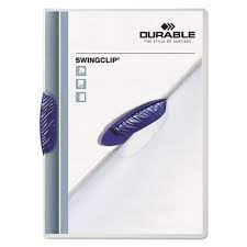 Durable Swingclip A4 File Folder with Clip