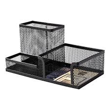 Pen Holder and Metal Desk Organizer