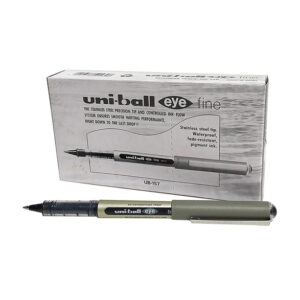 Pen - Uniball Eye Fine Rollerball  0.7mm 157, Black 12 Pcs