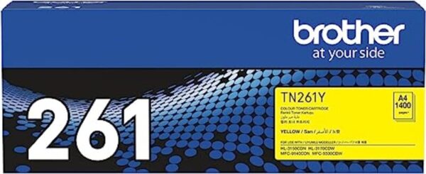 BROTHER TONER TN 261 YELLOW TONER