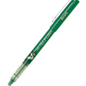 Pen Pilot V7 Green Liquid Ink Rollerball 0.7 mm Tip 1 Pc