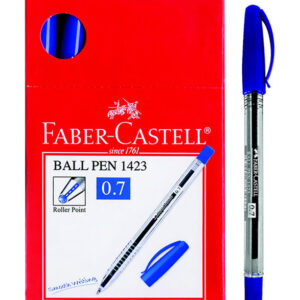Pen - Faber-Castell 1423 Ball Pen 0.7Mm Box Of 50Pc Blue
