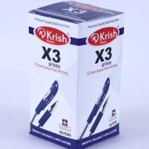 Pen Krish X3 Blue ( Ball point ) 50 pcs