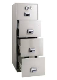 EAGLE SF-680-4EKX FIRE RESISTANT FILING CABINET, 4 DRAWERS, KEY LOCK AND DIGITAL LOCK