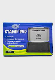 STAMP PAD BLACK