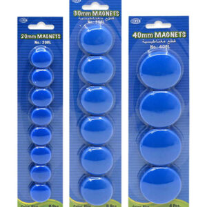 FIS Colored Magnet Set, 3 Pack,