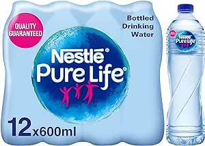 Nestle Pure Life Water, 12X600 ml