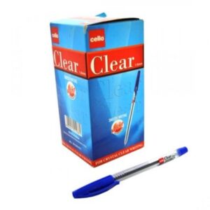 Cello Clear Ball Pen 50pcs